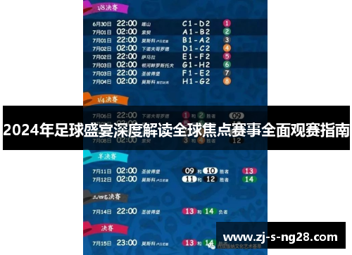 2024年足球盛宴深度解读全球焦点赛事全面观赛指南